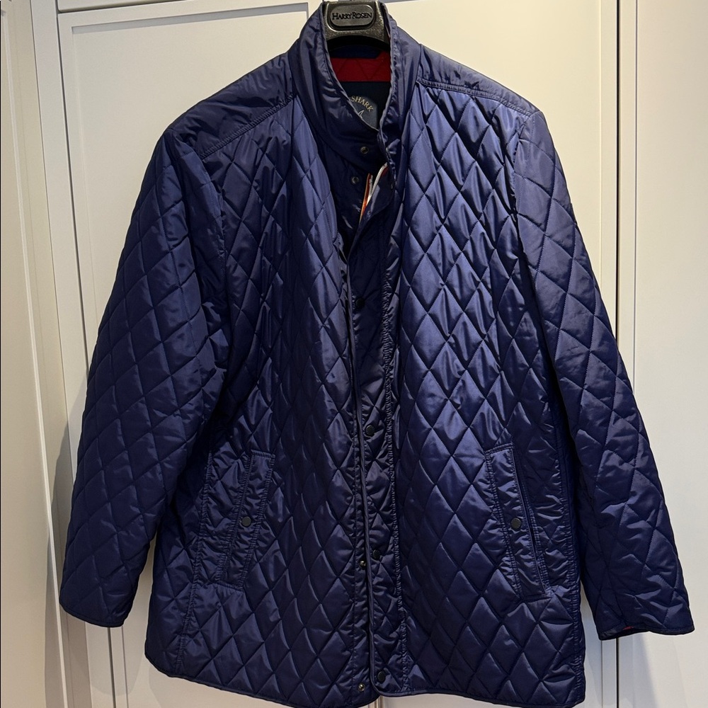 Paul & Shark Blue Quilted Jacket